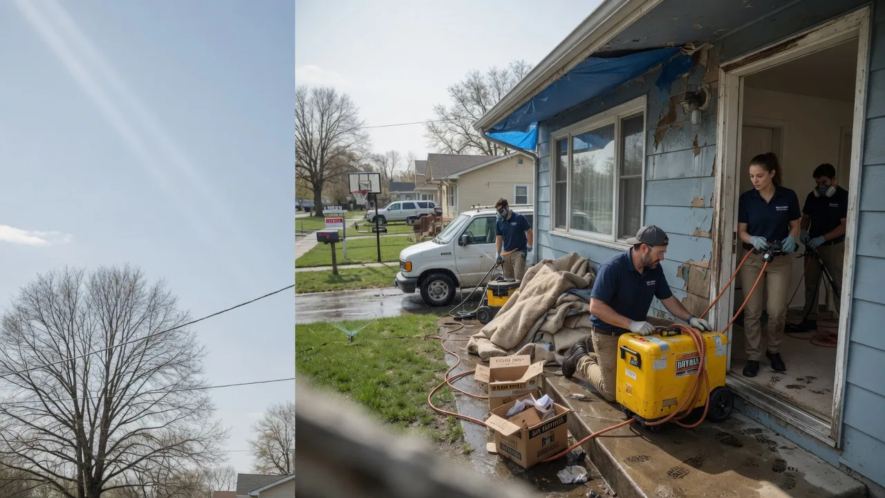 Basement Flood Cleanup in Roland, OK near me